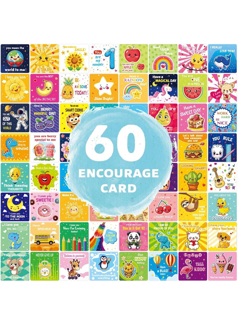 كابسترو بطاقات تشجيعية للأطفال - بطاقات برسائل إيجابية للتحفيز والثقة والدعم اليومي | بطاقات كتابة مميزة للمنزل والمدرسة - مجموعة بطاقات ملاحظات لوجبة الغداء - Image 1